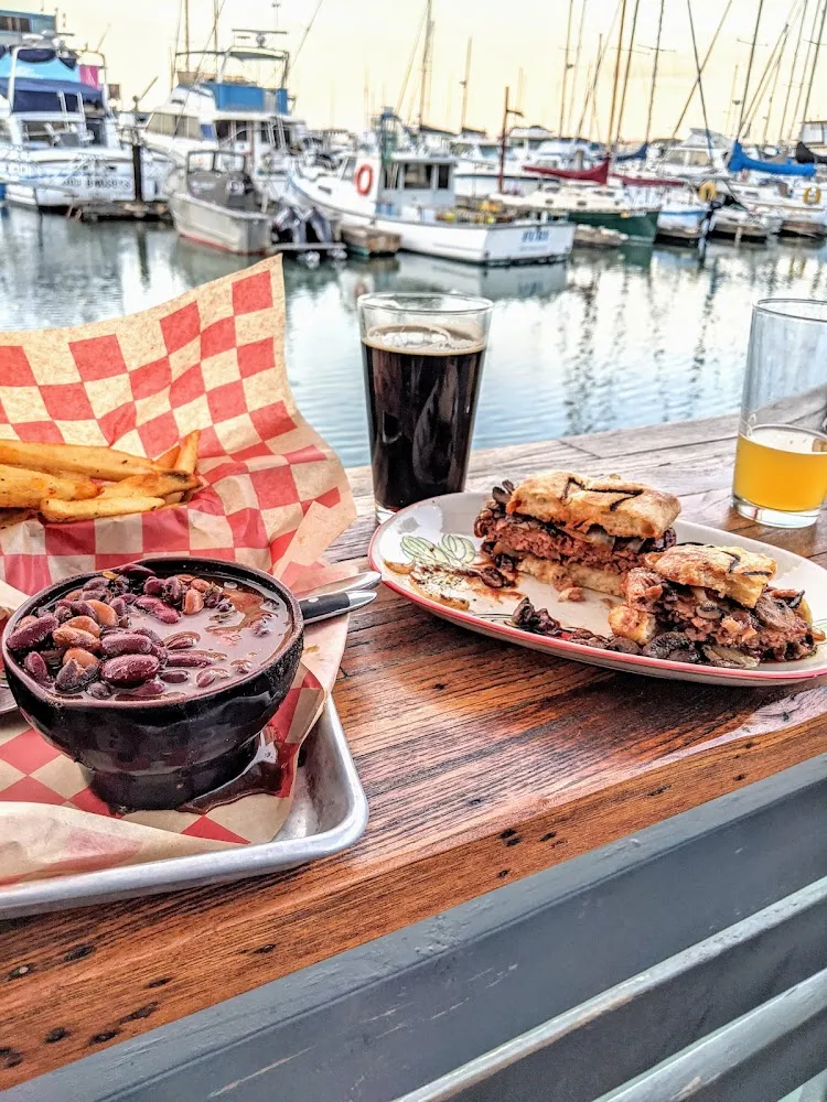 Cowboy Beans & Beyond Burger